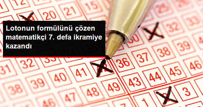 Lotonun Formülünü Çözen Matematikçi 7 Kez İkramiye Kazandı