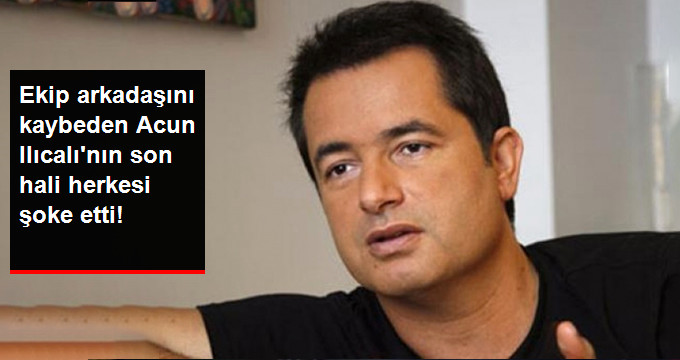 Ekip Arkadaşı Alper Baycın’ı Kaybeden Acun Ilıcalı’nın Üzüntüden Yüzü Şişti