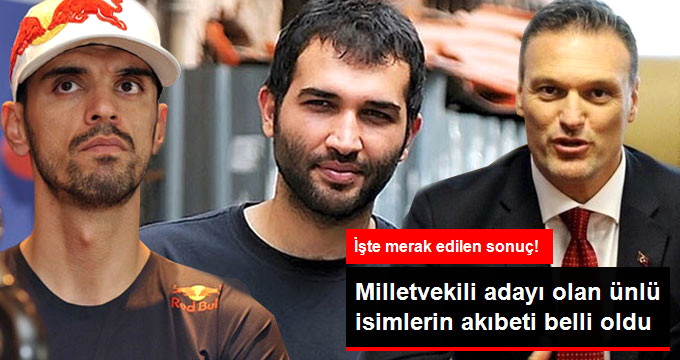 Kenan Sofuoğlu, Barış Atay, Alpay Özalan ve Saffet Sancaklı Milletvekili Seçildi mi? İşte Merak Edilen Sonuç