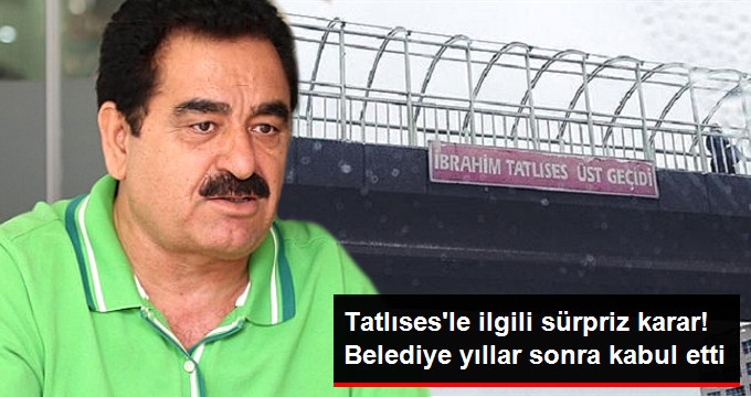 İbrahim Tatlıses’in Adı Yıllar Sonra Üst Geçide Verildi