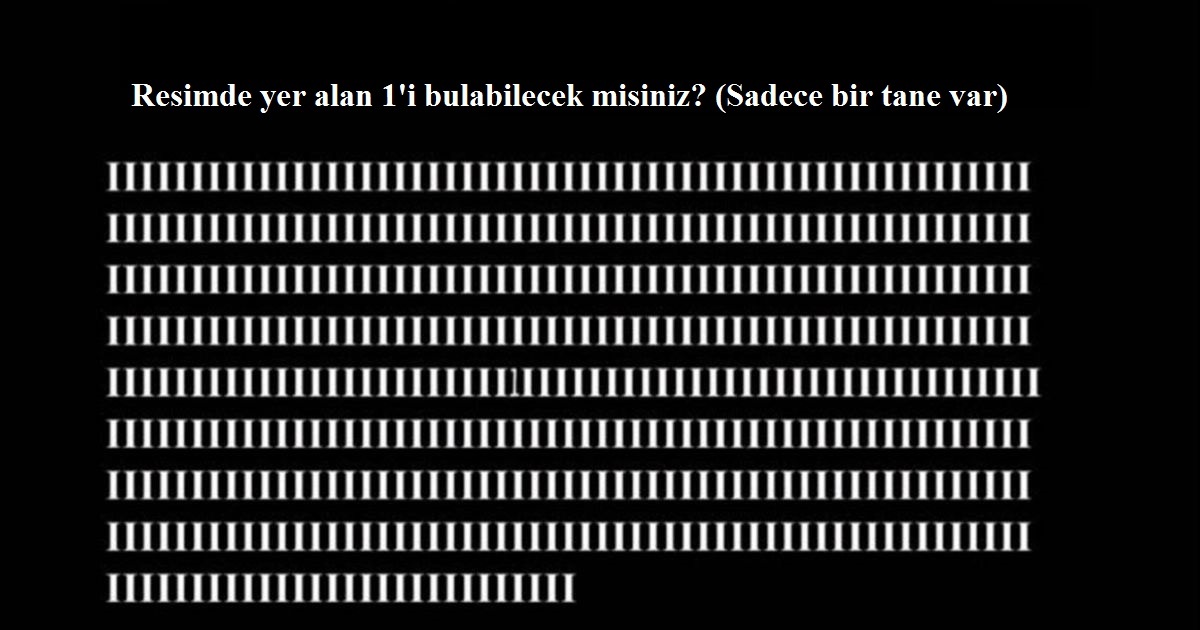 Görsel Zekânızı Ölçmek İçin Herkesin Zorlandığı Bu Testi Deneyin