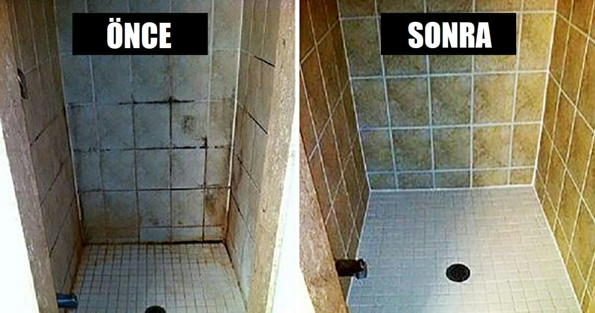 Arkadaşının Önerdiği Karışımla Banyosunu Temizledi – Sonuca Kendi Bile İnanamadı