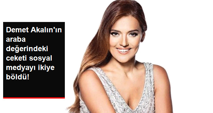 Demet Akalın’ın Fotoğraf Çekiminde Giydiği Ceket Sosyal Medyayı İkiye Böldü