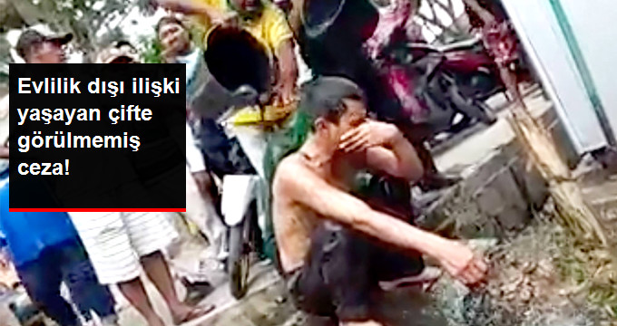 Evlilik Dışı Cinsel İlişki Yaşayan Çift, Lağım Suyu İle Cezalandırıldı