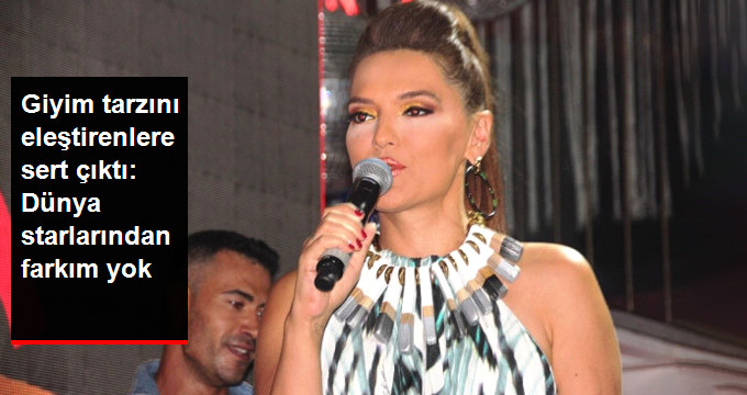 Demet Akalın Giyim Tarzını Eleştirenlere Ateş Püskürdü
