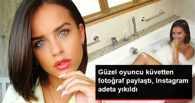 Güzel İngiliz Oyuncunun Küvette Çekilmiş Fotoğrafı Beğeni Yağmuruna Tutuldu