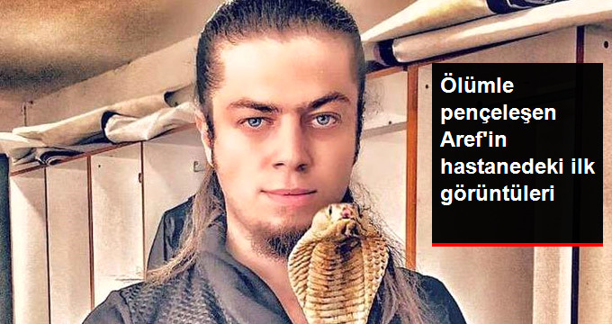 Kobra Yılanı Sokan İllüzyonist Aref’i Hastanedeki Görüntüleri Ortaya Çıktı