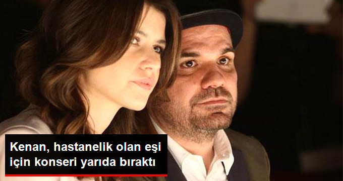 Kenan Doğulu, Eşi Beren Saat’i Arı Sokması Üzerine Konserini Yarıda Bıraktı