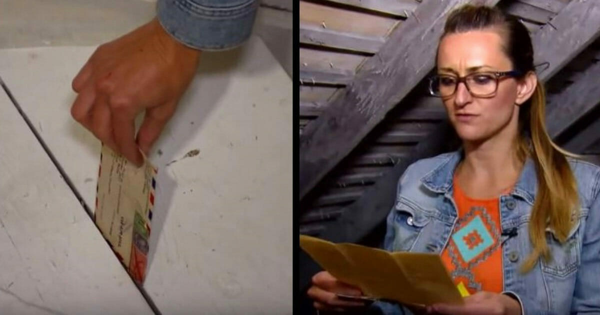Merdivenin Basamakları Arasında Mektup Buldu – Okuyunca Gözyaşlarını Tutamadı