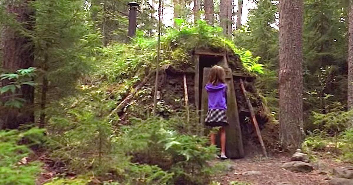 Ormanda Kaybolan Kız Çocuğu Issız Bir Kulübeye Sığınmak İstedi. Kulübenin İçini Görünce Gözlerinize İnanamayacaksınız!
