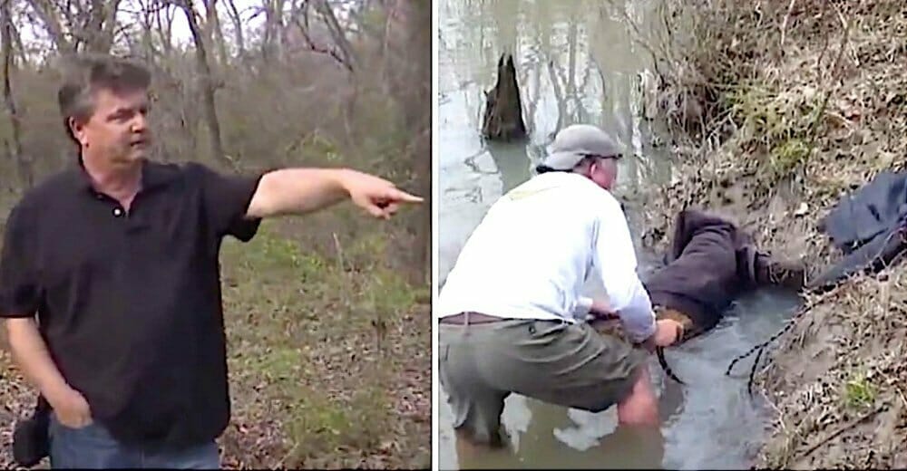 Nehrin Kıyısında Bir Kunduzun Mahsur Kaldığını Düşünüp Yardıma Koştu – Yakınına Gidince Gördüklerine İnanamadı