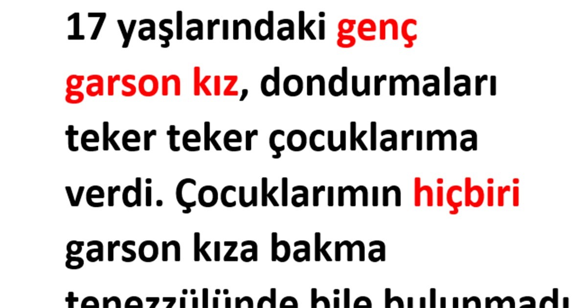 Garsonu Küçümseyen Çocuklarına Kızan Anne, Onlara Hiç Unutamayacakları Bir Ders Verdi.