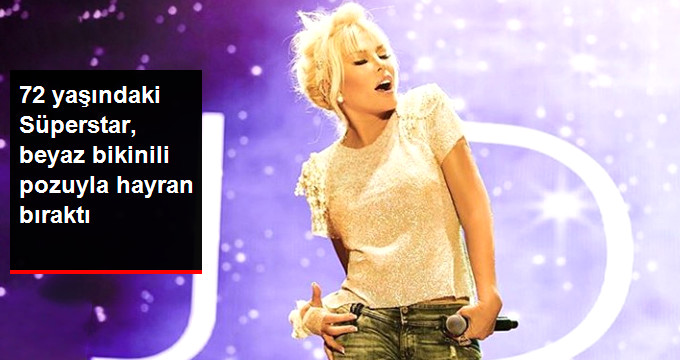 Süperstar Ajda Pekkan’ın Beyaz Bikinili Tatil Pozu Büyük Beğeni Aldı