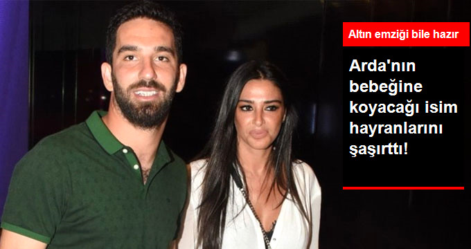 Arda Turan ve Aslıhan Doğan, Bebeklerinin Adını “Hamza Arda” Koyacak