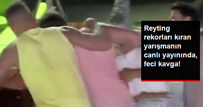 Reyting Rekorları Kıran Yarışmada, Yarışmacılar Birbirine Girdi