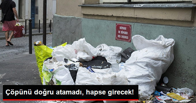 İsviçre’de Çöpünü Yanlış Atan Adam Hapse Girecek