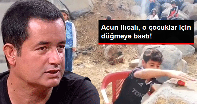 Acun Ilıcalı, O Ses Türkiye Programını Taklit Eden Çocuklar İçin Harekete Geçti