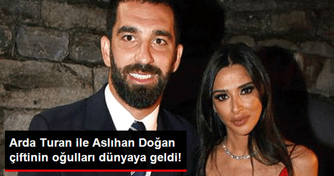 Ünlü Futbolcu Arda Turan, Baba Oldu