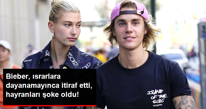 Ünlü Şarkıcı Justin Bieber: “Hailey Baldwin ile Evlendik”