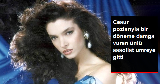 Cesur Pozlarıyla Bir Döneme Damga Vuran Pınar Eliçe Umreye Gitti