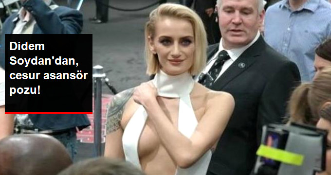 Didem Soydan’dan Asansör Pozu!