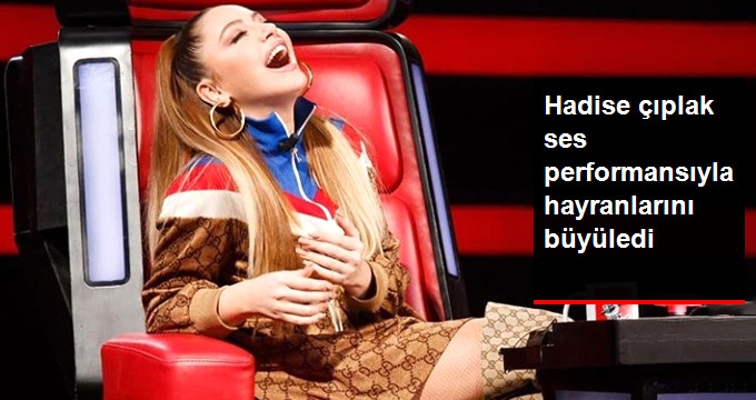 Hadise, Sosyal Medya Hesabından Hayranlarına Çıplak Sesle Şarkı Söyledi