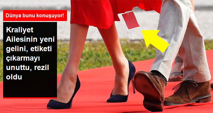 KRALİYET AİLESİNİN YENİ GELİNİ, ELBİSESİNDEN SARKAN FİYAT ETİKETİYLE DİLLERE DÜŞTÜ
