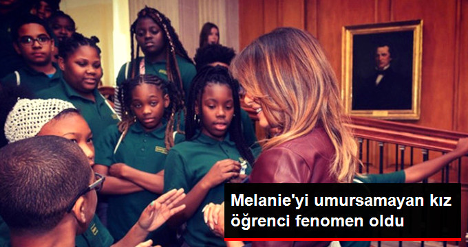 Melanie Trump’ı Umursamayan Kız Öğrenci Fenomen Oldu