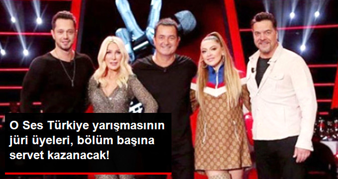 Sosyal Medyayı Sallayan İddia: O Ses Türkiye Yarışmasının Yeni Jürisinin Maaşları Ne Kadar?