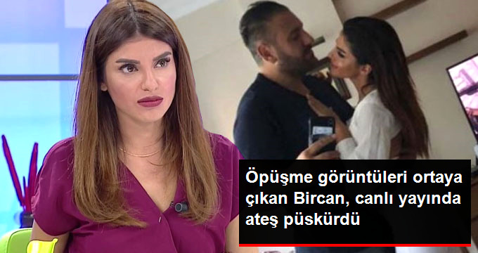 Bircan Bali, Sevgilisiyle Samimi Fotoğraflarını Çıkaran Kişilere Canlı Yayında Öfke Kustu