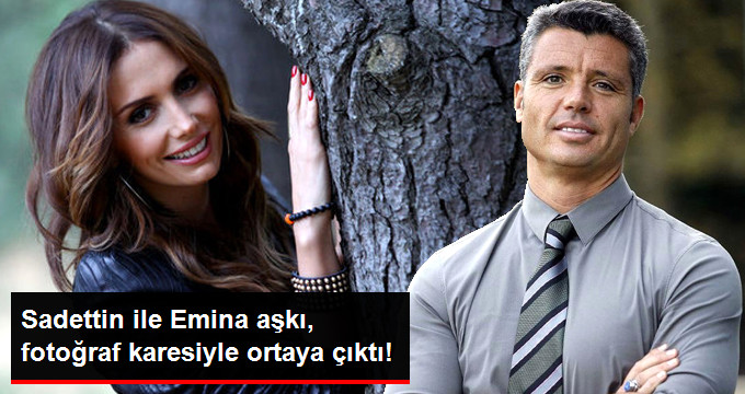 Sadettin Saran ile Emina Jahoviç Aile Fotoğrafında Birlikte Poz Verdi