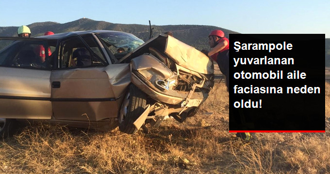 Kontrolden Çıkan Otomobil Şarampole Yuvarlandı, Aynı Aileden 2 Çocuk Hayatını Kaybetti