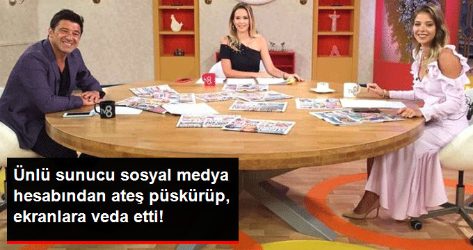Esra Eron, Birlikte Program Yaptığı Hakan Ural’ı Hedef Alarak Ekranlara Veda Etti