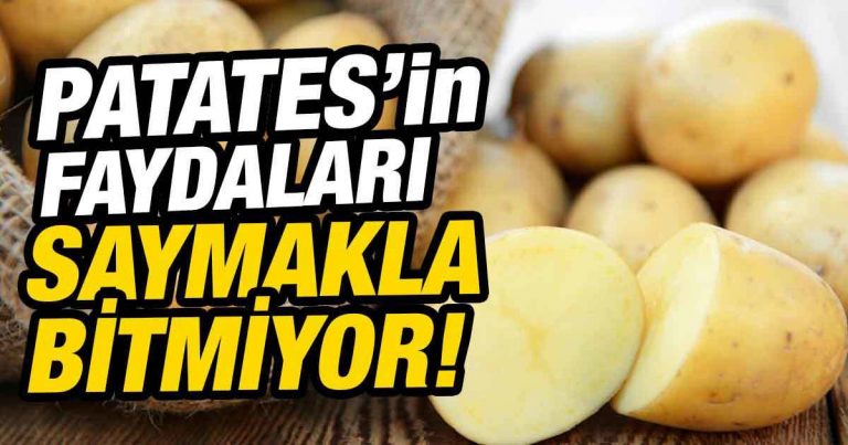 Patatesin Faydaları Saymakla Bitmiyor