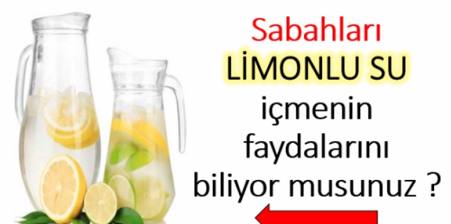 Sabahları İçtiğiniz Limonlu Su Bakın Vücudunuza Neler Yapıyor