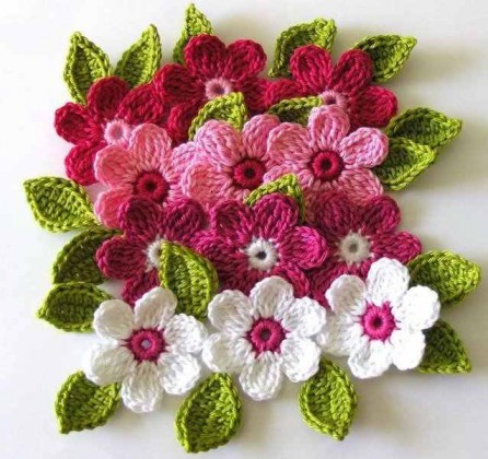 Örgüleri Süslemek için Motif Modelleri