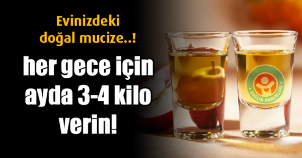 Her gece için ayda 3-4 kilo verin!