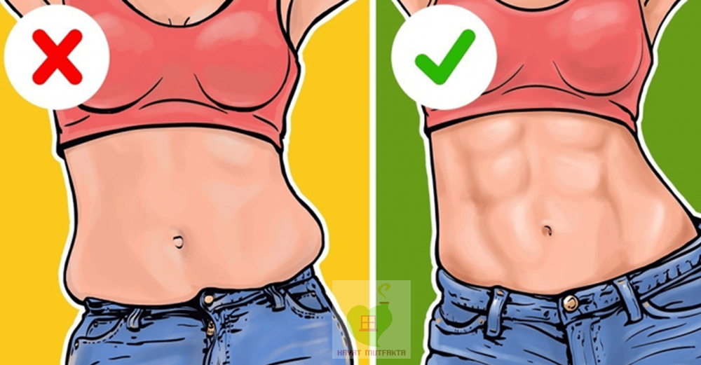Göbeğinizi Yok Edip Karnınızı Düzleştirmek İstiyorsanız Bunları Yapın