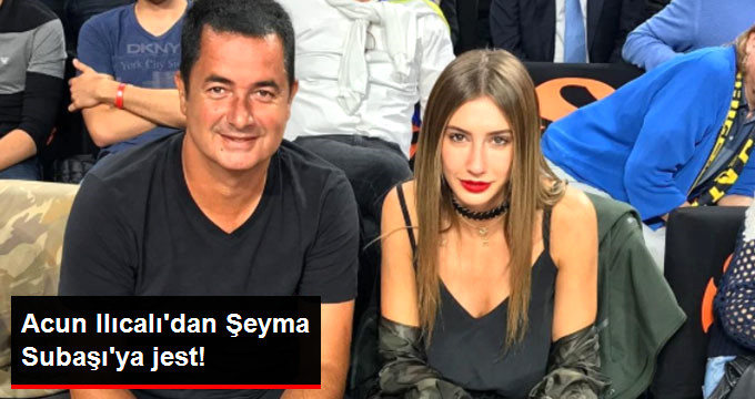 Acun Ilıcalı’dan Eşi Şeyma Subaşı’ya Gül Jesti