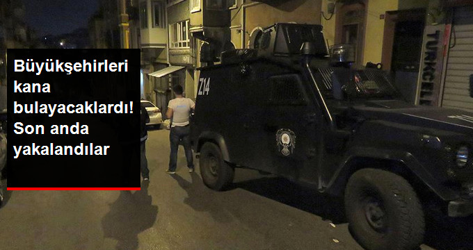 Diyarbakır ve Malatya’da Saldırı Hazırlığı Yapan Teröristler Yakalandı