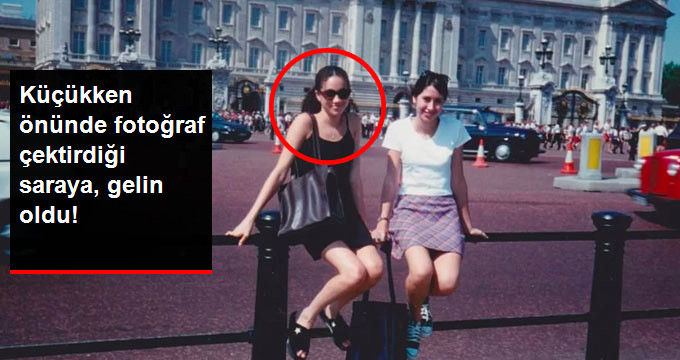 ÇOCUKKEN ÖNÜNDE HATIRA FOTOĞRAFI ÇEKTİRDİĞİ SARAYA, GELİN OLDU!