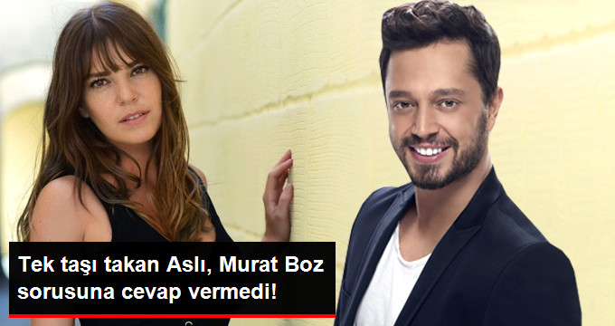 Murat Boz Sorularına Sessiz Kalan Aslı Enver, Tek Taş Yüzüğüyle Kafaları Karıştırdı