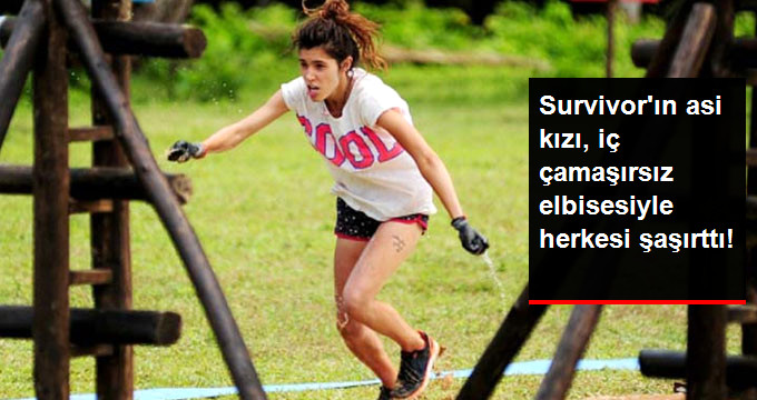 Survivor Yarışmacısı Serenay Aktaş, Kırmızı Derin Yırtmaçlı Elbisesiyle Tüm Dikkatleri Üzerine Çekti