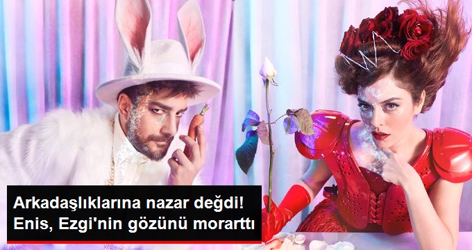 Enis Arıkan, Yanlışlıkla Ezgi Mola’nın Gözüne Vurdu