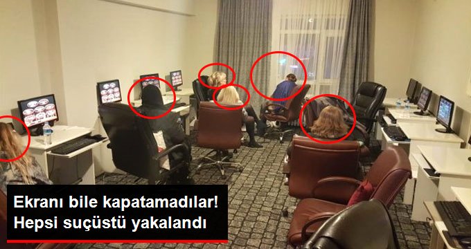 Polisin Baskın Yaptığı İş Yerlerinde Flash Bellekle Oynanan Kumar Yöntemi Açığa Çıktı