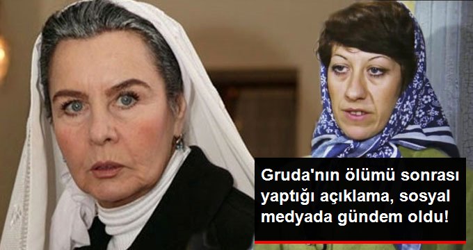 Fatma Girik’in, Ayşen Gruda’nın Ölümü Üzerine Yaptığı Açıklama, Sosyal Medyada Gündem Oldu