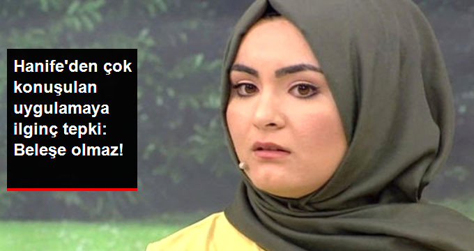 Hanife’den Ücretli Poşet Uygulamasına İlginç Tepki