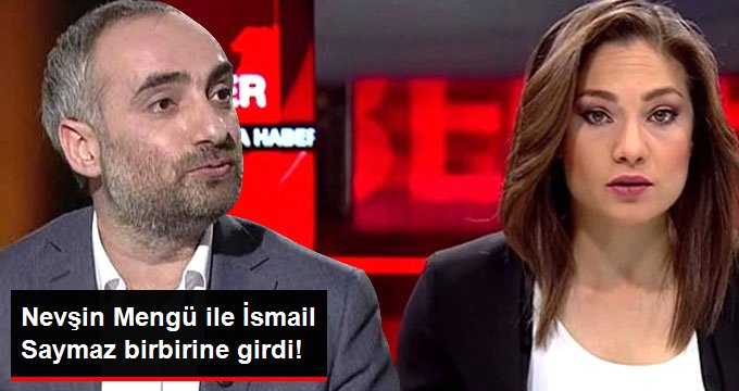 Nevşin Mengü ile İsmail Saymaz Sosyal Medyada Tartıştı!