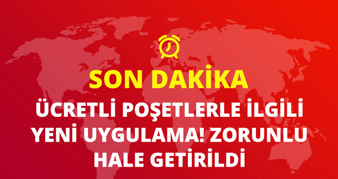 Son Dakika! Ücretli Poşetlerle İlgili Yeni Uygulama: Poşetlerin Bir Yüzünde Sıfır Atık Logosu Kullanılacak
