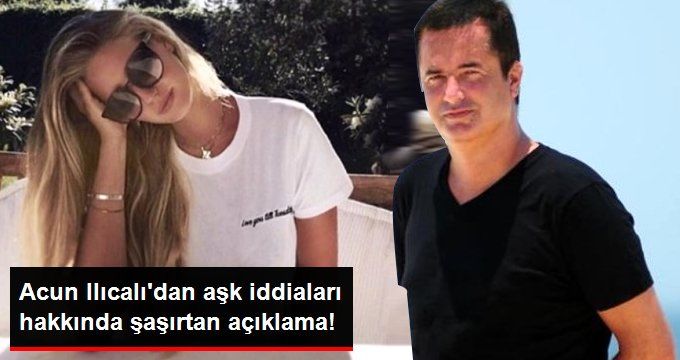 Melike Taner ile Aşk Yaşadığı İddia Edilen Acun Ilıcalı’dan Şaşırtan Açıklama!